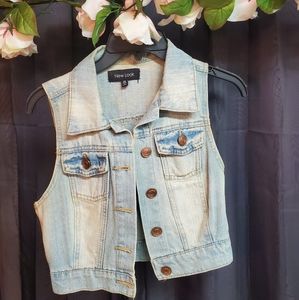 Denim vest